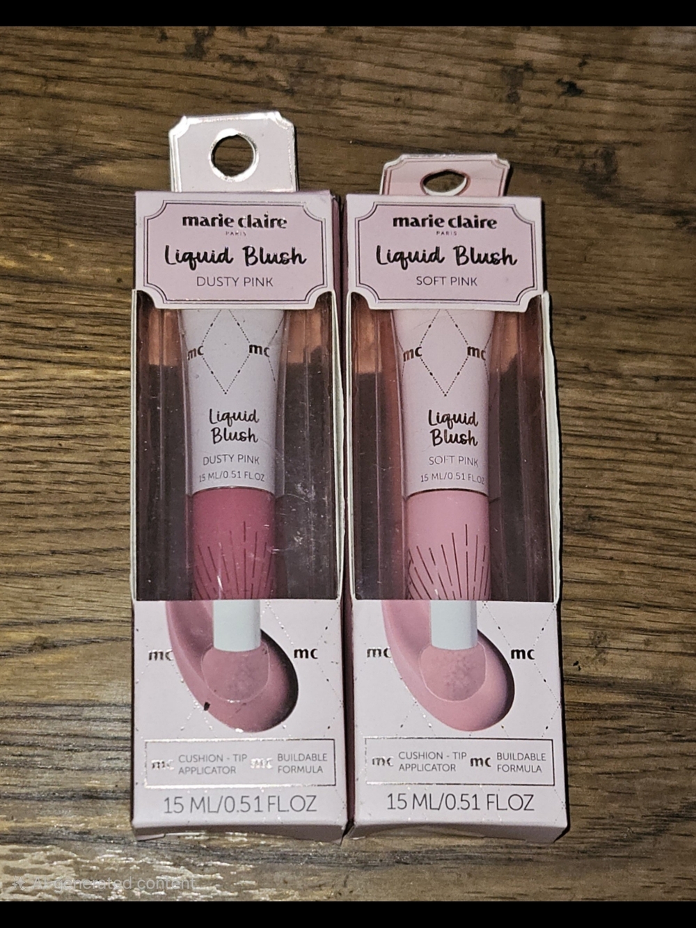 Marie Claire Liquid Blush - Dusty Pink & Soft Pink (Two Pack) BNIB